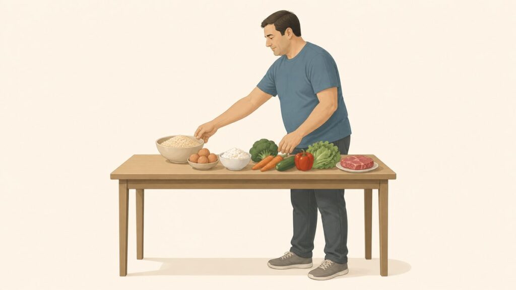 Разложенные продукты для подсчёта