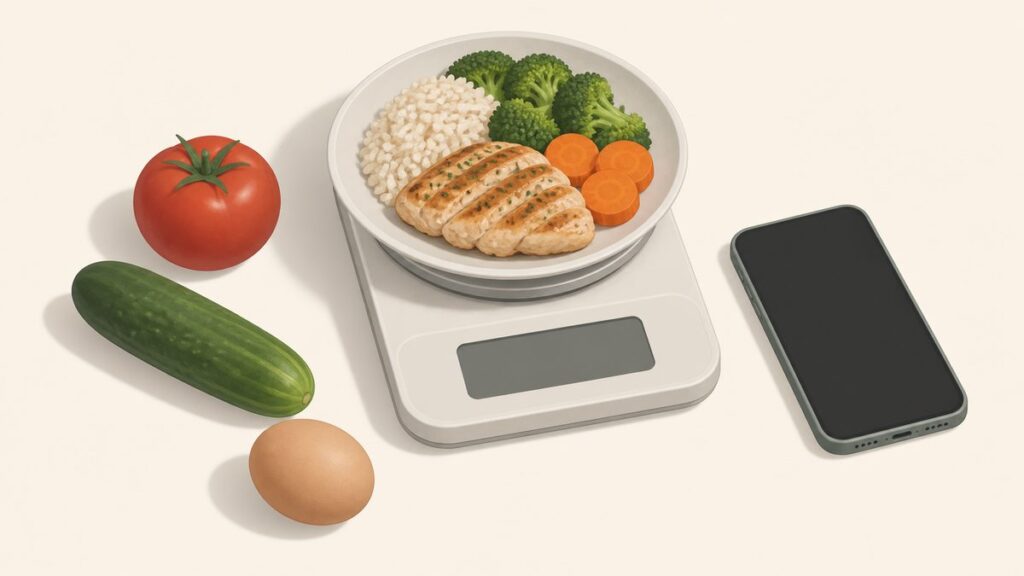 Как считать КБЖУ: кухонные весы, продукты и запись в приложение
